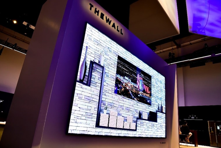 Image: Samsung's 146-inch Modular TV, 'The Wall'