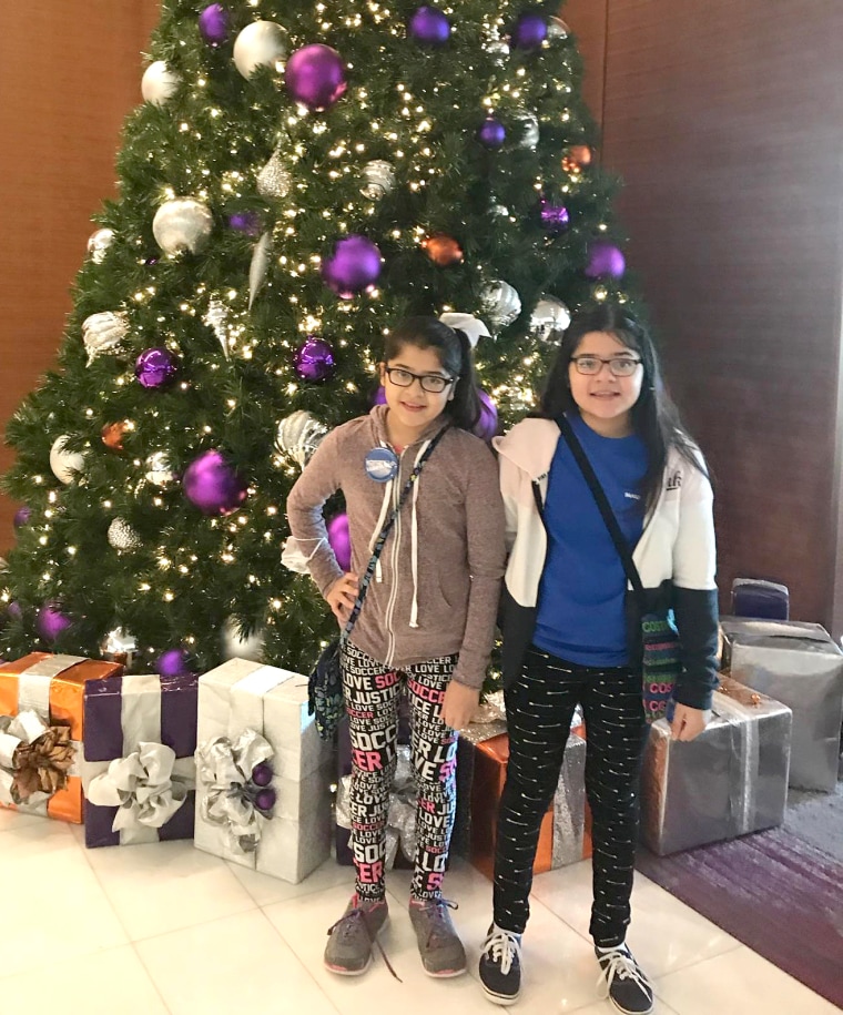 Image: Sofia and Stefany Atencio of Netcong, New Jersey, now 13 years old, each received lifesaving lung transplants.
