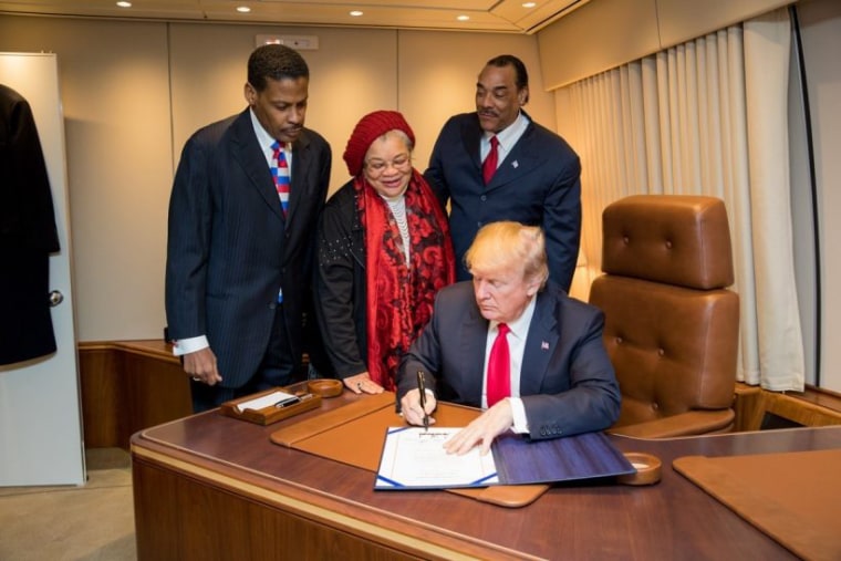 Image: President Donald J. Trump signs the Martin Luther King Jr. National Historical Park Act