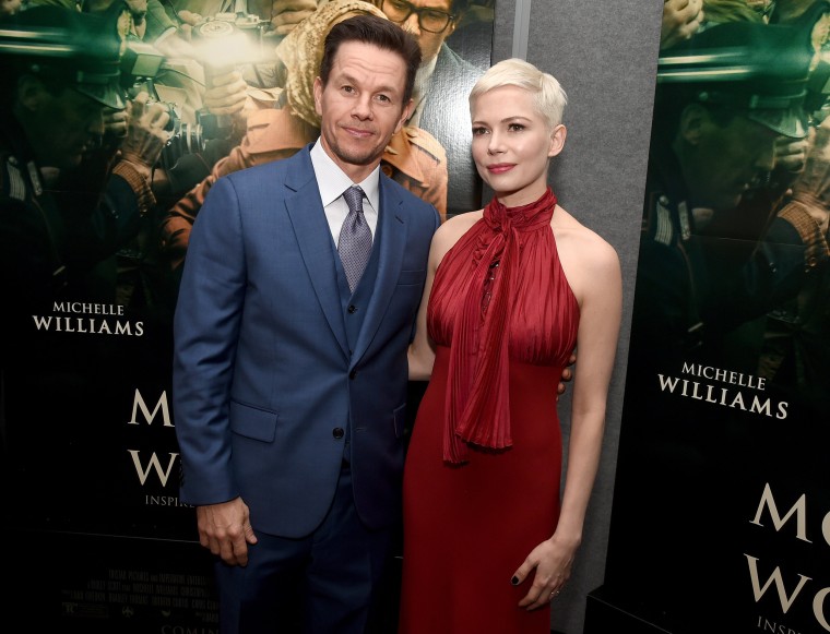 Image: Mark Wahlberg and Michelle Williams