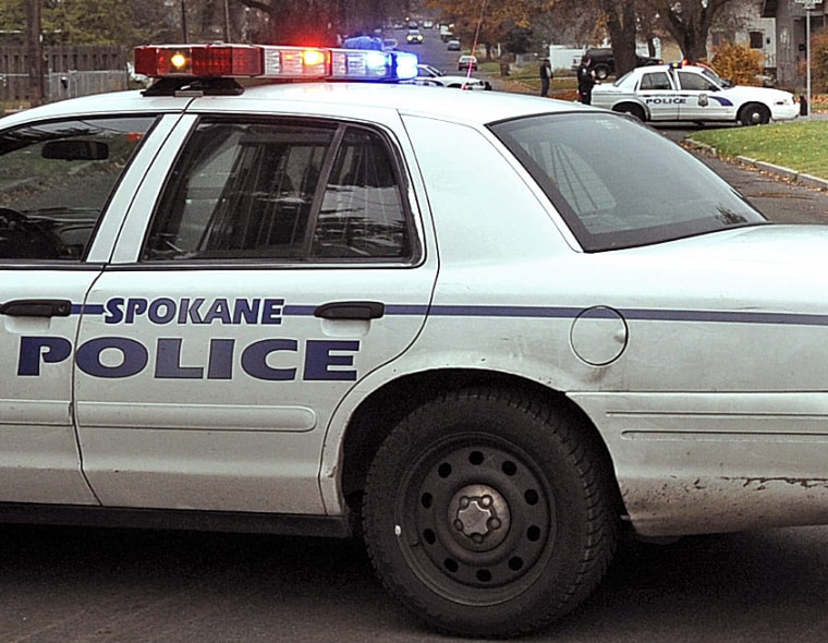 Image: Spokane police car