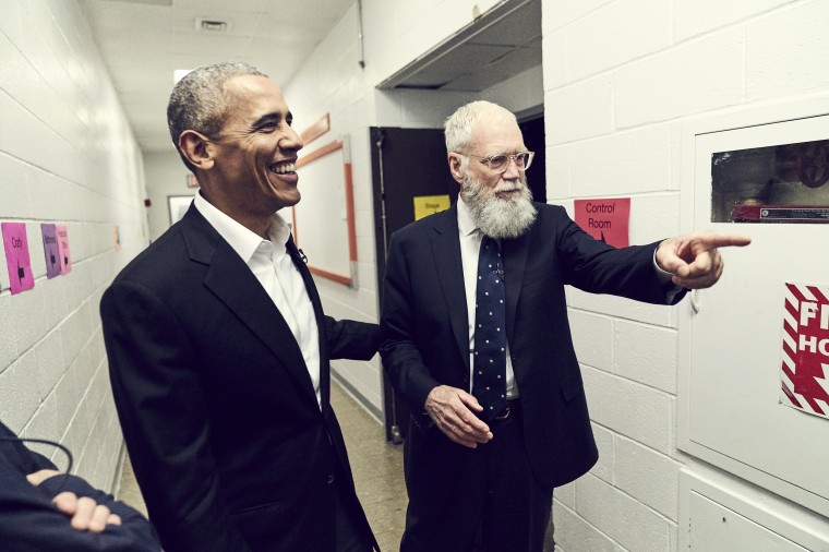Image: 'My Next Guest Needs No Introduction' with David Letterman on Netflix has Barack Obama on as the first guest.