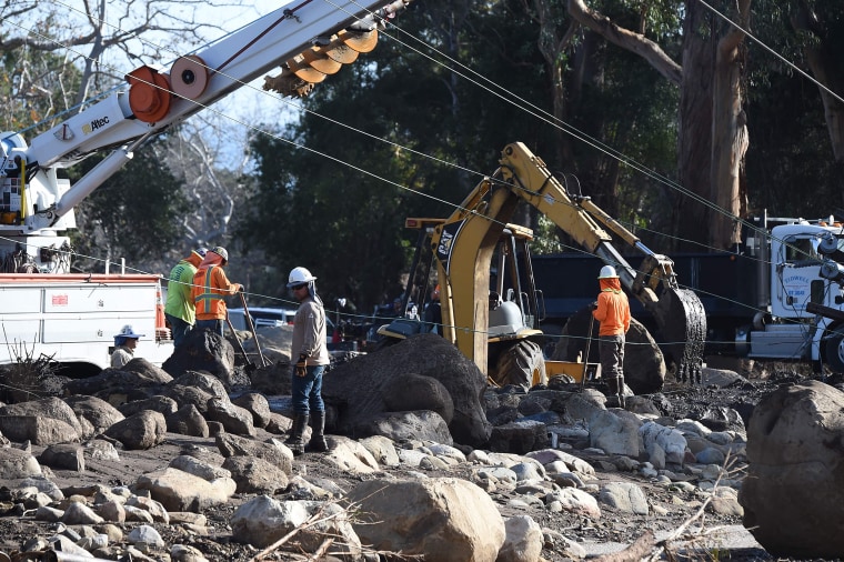 Image: US-WEATHER-MUDSLIDES-CALIFORNIA