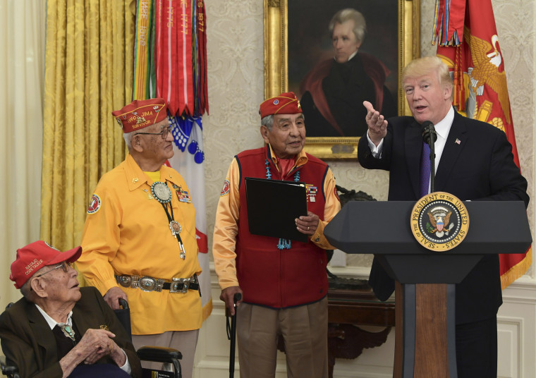 Donald Trump,Thomas Begay,Peter MacDonald