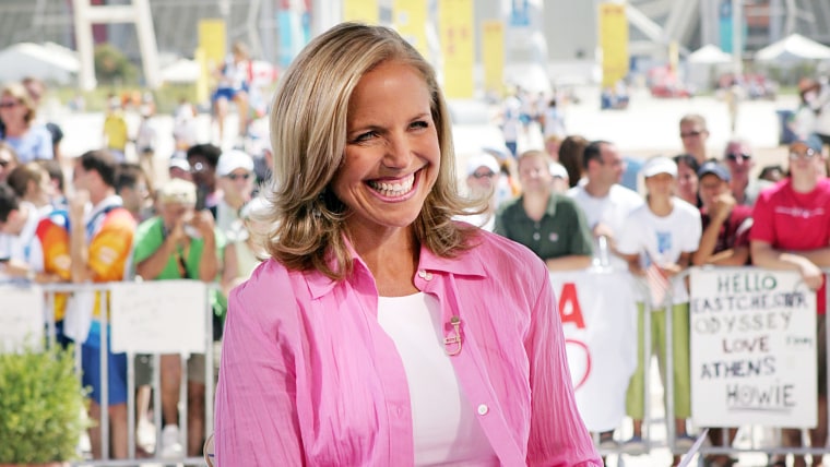 Katie Couric in Athens, Greece