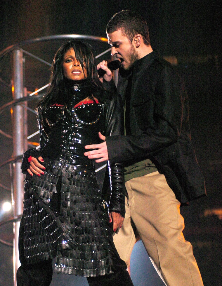 Janet Jackson and Justin Timberlake