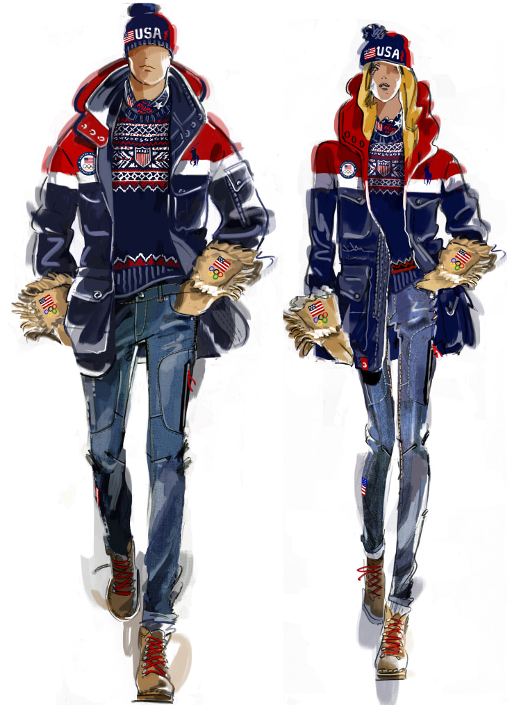 2018 Winter Olympics US opening ceremony parade jackets