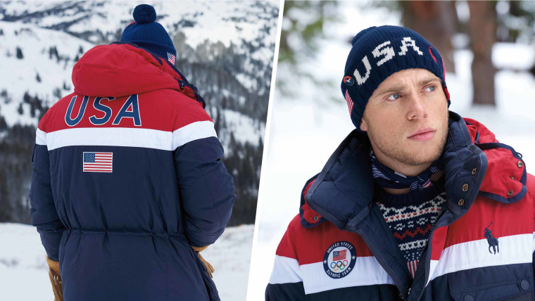 Ralph Lauren's Olympic Jacket Uses Heat-Conducting Ink