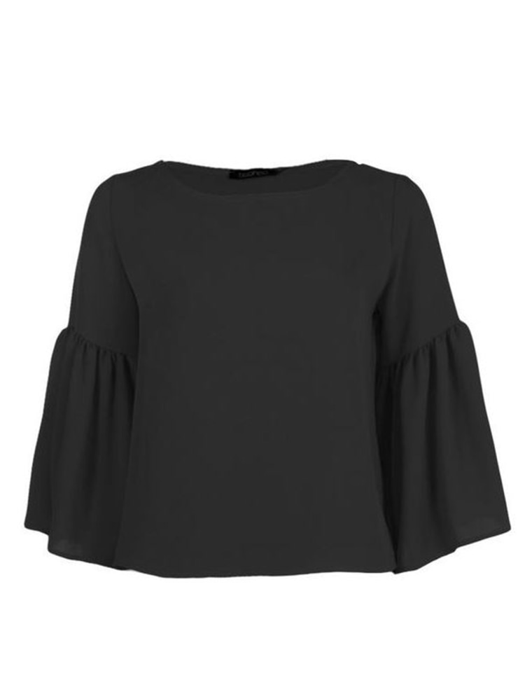 Ruffle sleeve top