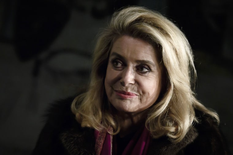 Image: Actress Catherine Deneuve apologized Monday to victims of sexual assault who were offended by a column she signed 