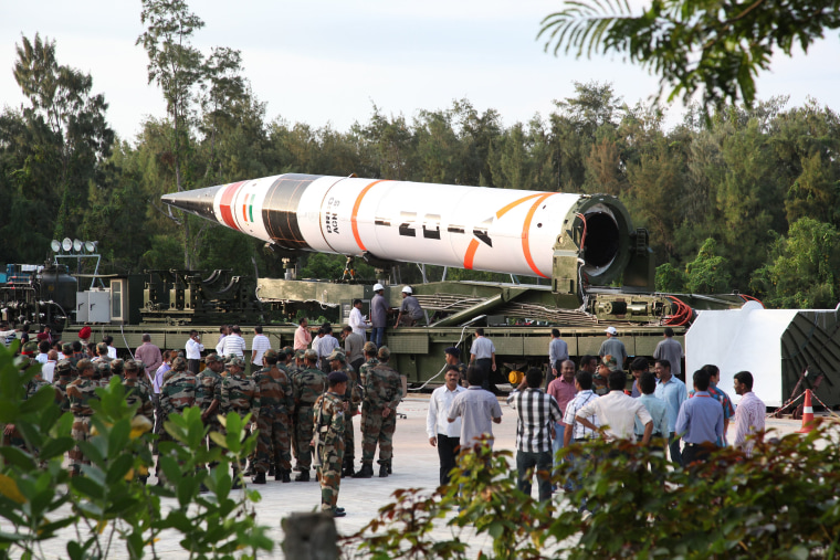 Image: Agni-V Missile