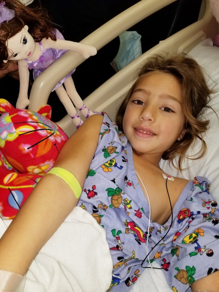 Emily Rose Oehler recovering from a rattlesnake bite