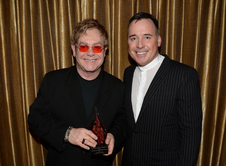 Elton John and David Furnish