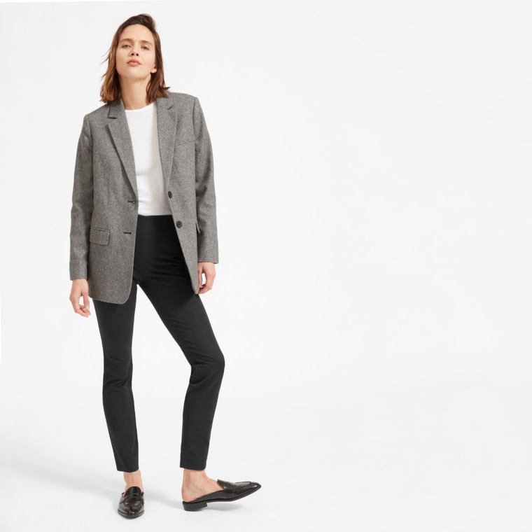 Everlane Corduroy Pant and Boss Bootie Review - Jeans and a Teacup | Pants  outfit fall, Corduroy pants outfit, Casual outfits