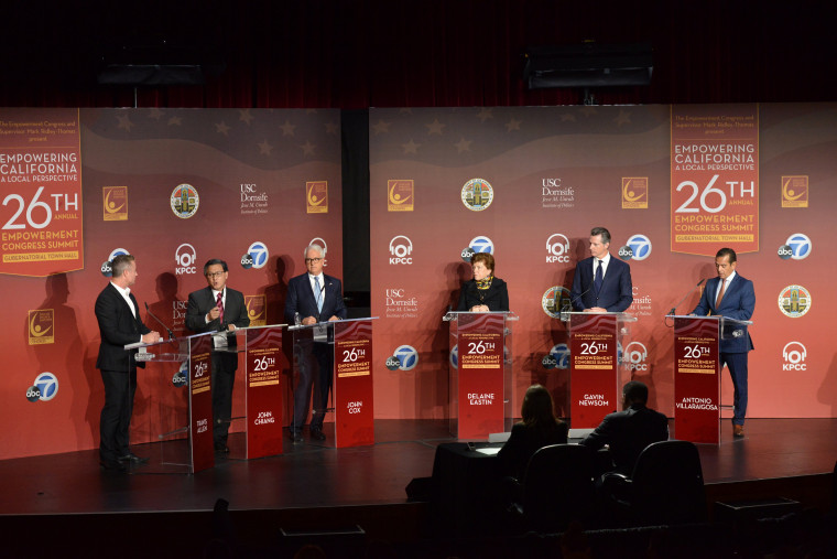 Image: California Gubernatorial Candidates Town Hall