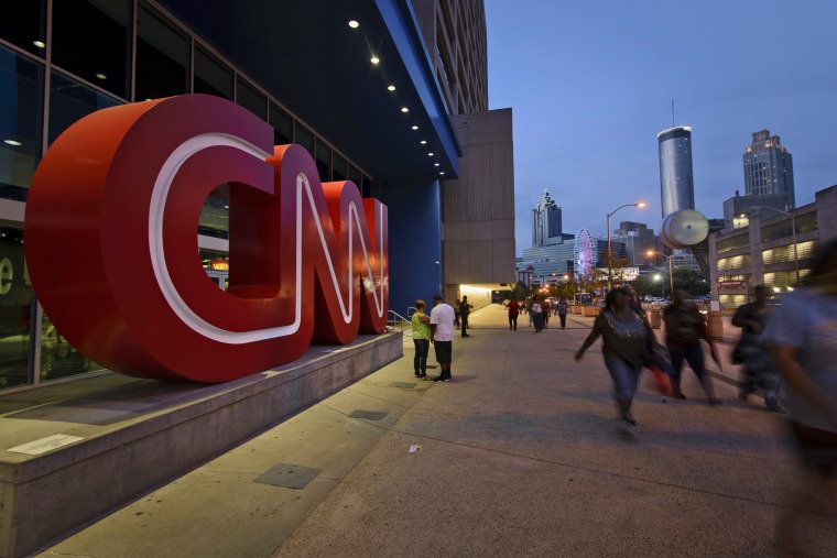 CNN Headquarters As Former Time Warner CEO Says Fox Offer Is 'Way Off Mark'