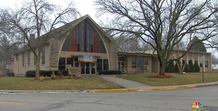 The Unitarian Universalist Church in West Lafayette, Indiana.