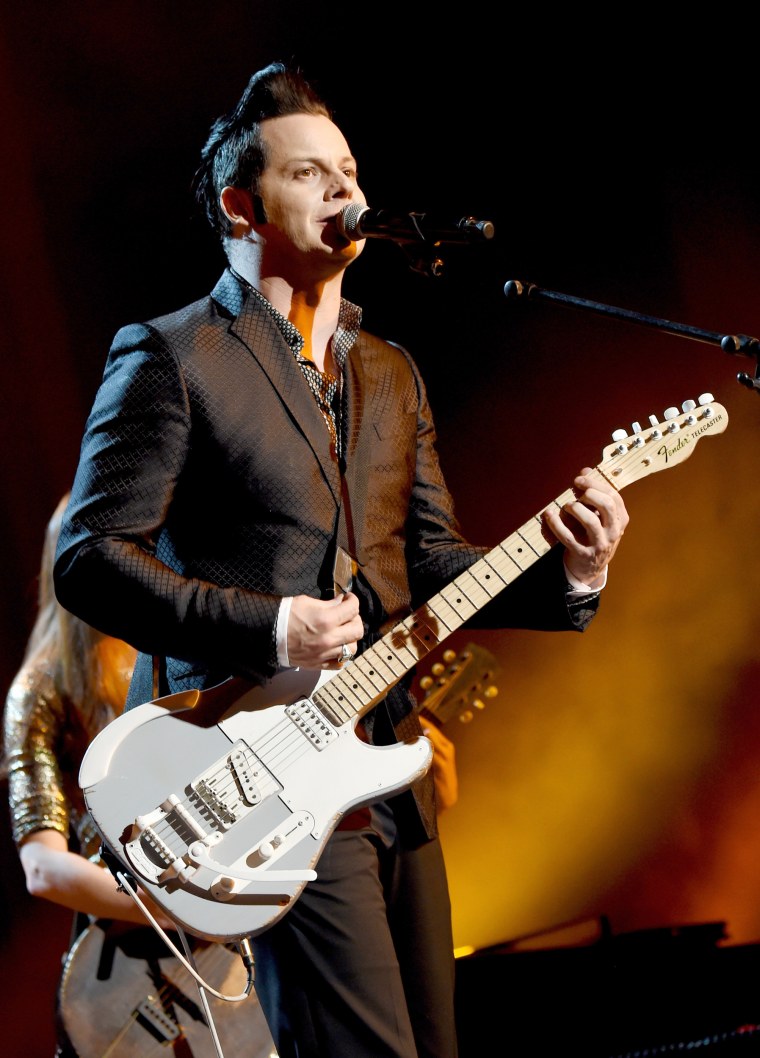 Image: Musician Jack White performs onstage