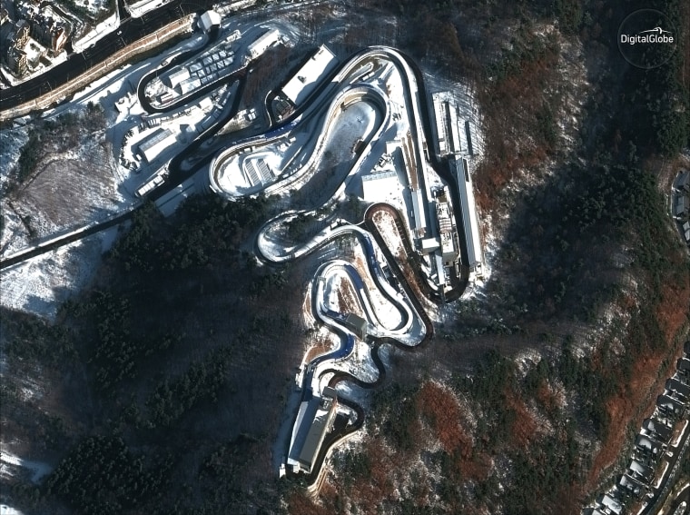 Image: Olympic venues from space