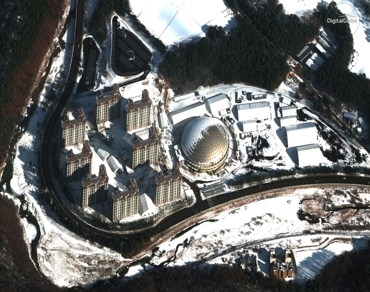 Image: Olympic venues from space