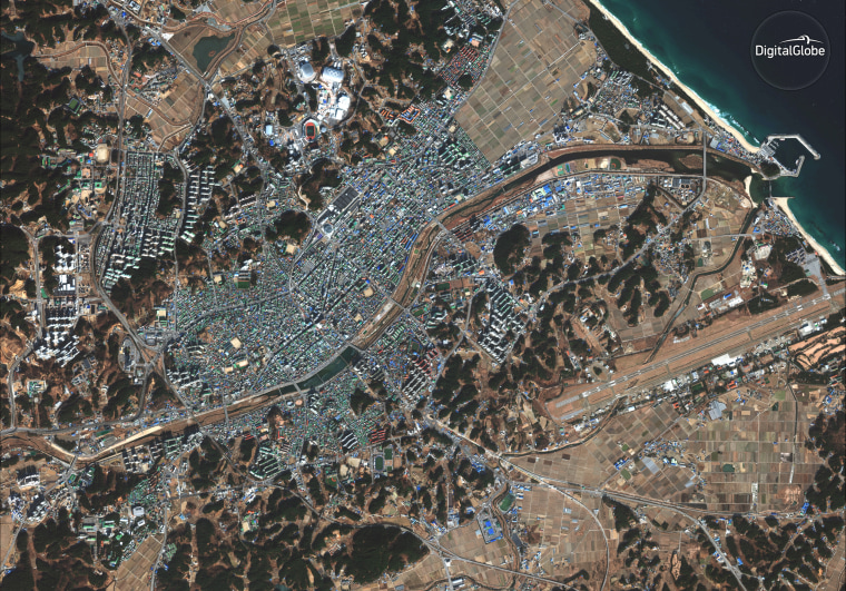 Image: Olympic venues from space