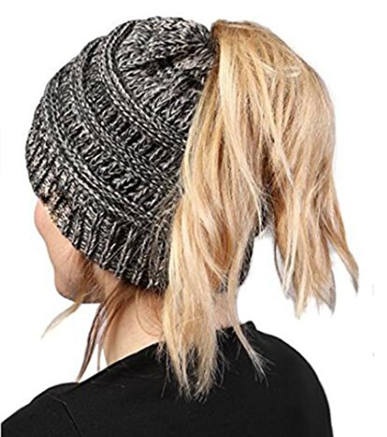 Hat with ponytail on sale