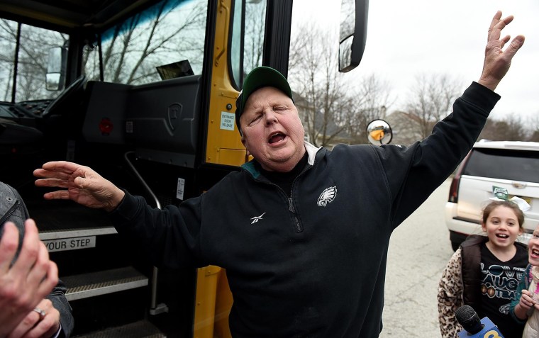 Bus driver who got surprised with tickets and a flight to the Super Bowl