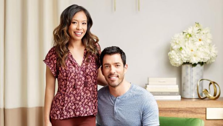 Drew Scott and Linda Phan show off their newly renovated home.
