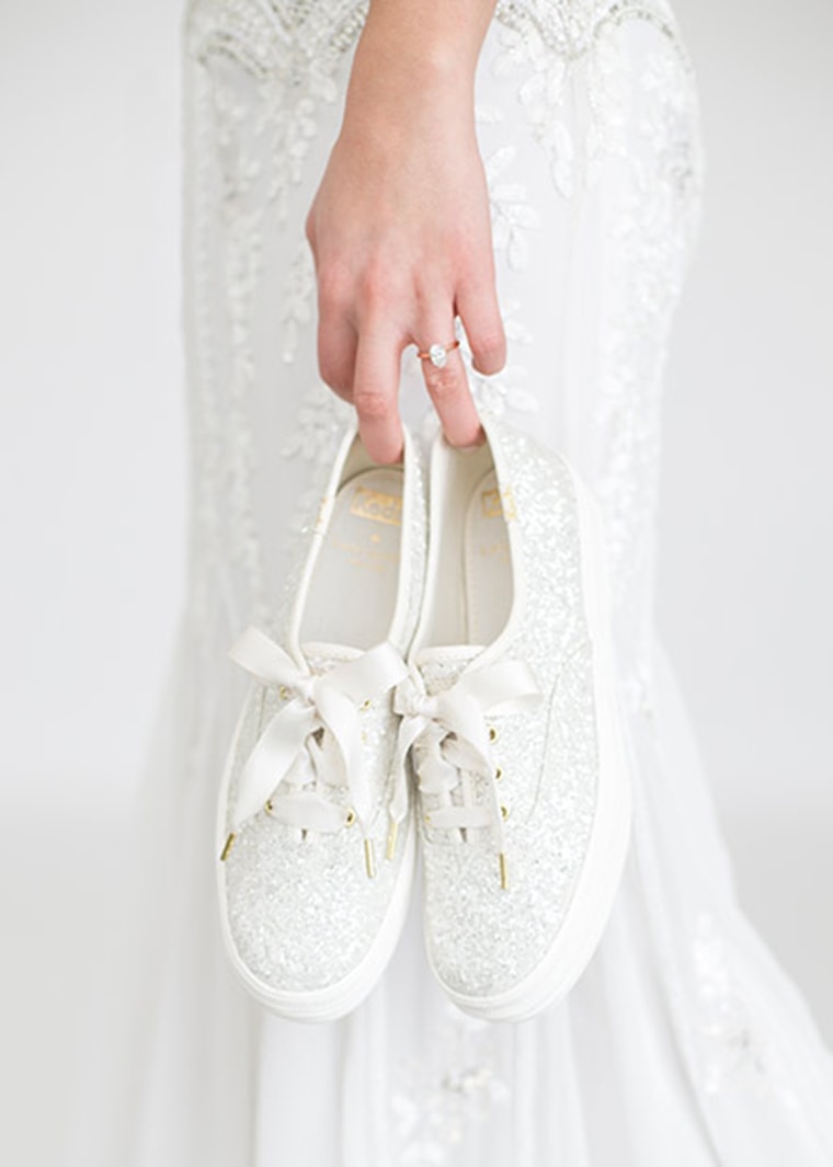 Keds and Kate Spade created a sneakers wedding collection