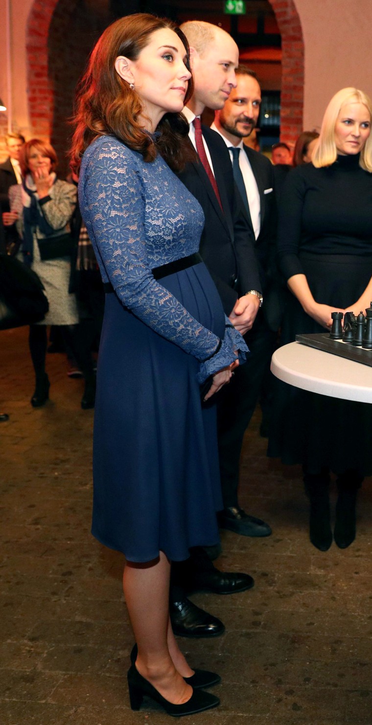 Image: Britain's Prince William and Catherine, the Duchess of Cambridge, visit 'MESH', a work-space for start-up tech companies in Oslo
