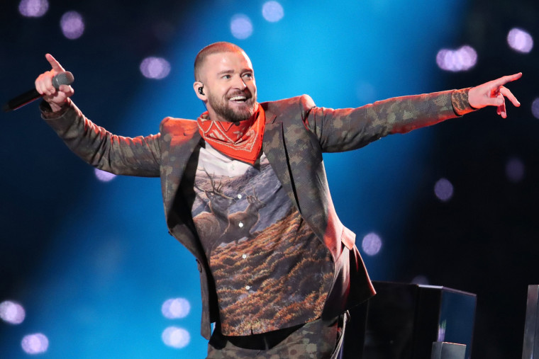 Pepsi Super Bowl LII Halftime Show, Justin Timberlake