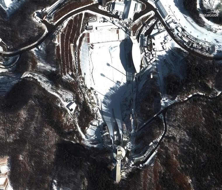 Image: Olympic venues from space