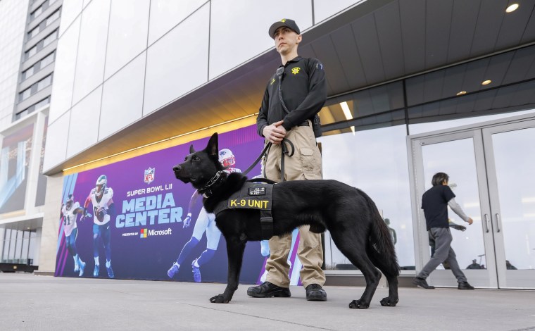 Image: Super Bowl LII preparation