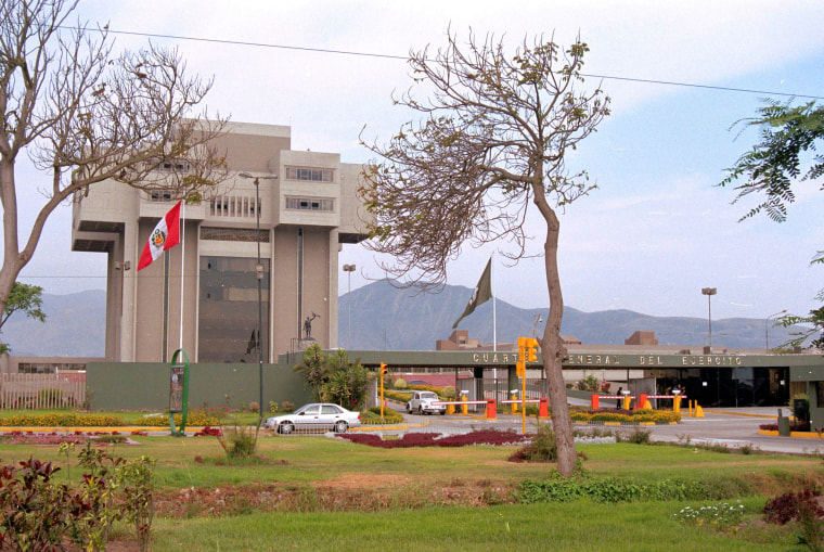 Image: Political Opponents Buried At Perus "Little Pentagon"