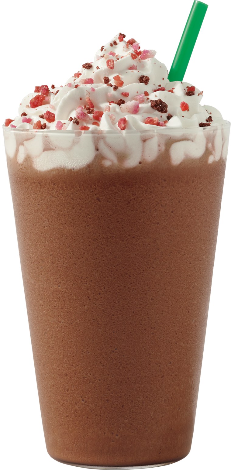 The Cherry Mocha also comes iced as well as hot and blended.