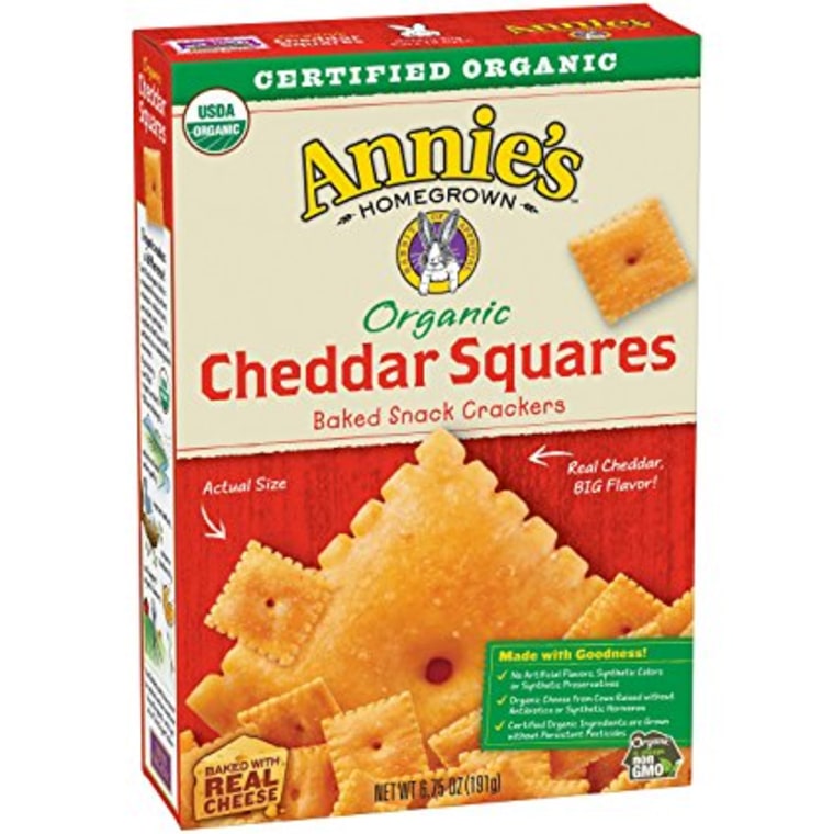 Annie's Organic Cheddar Squares