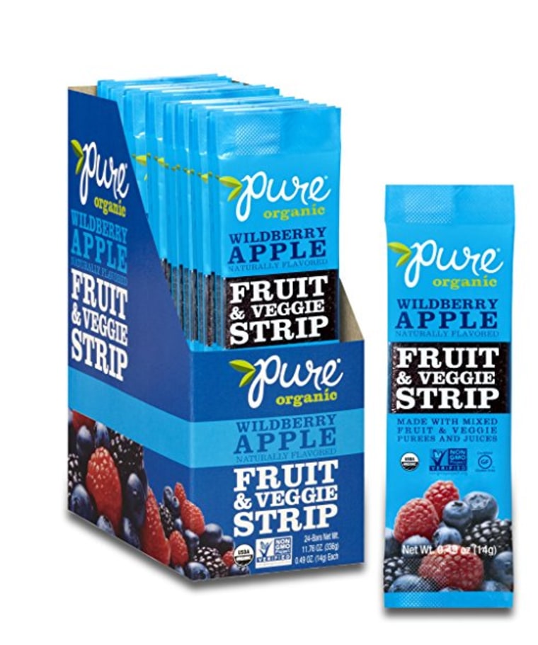 Pure Organic Wildberry Apple Fruit &Veggie Strips