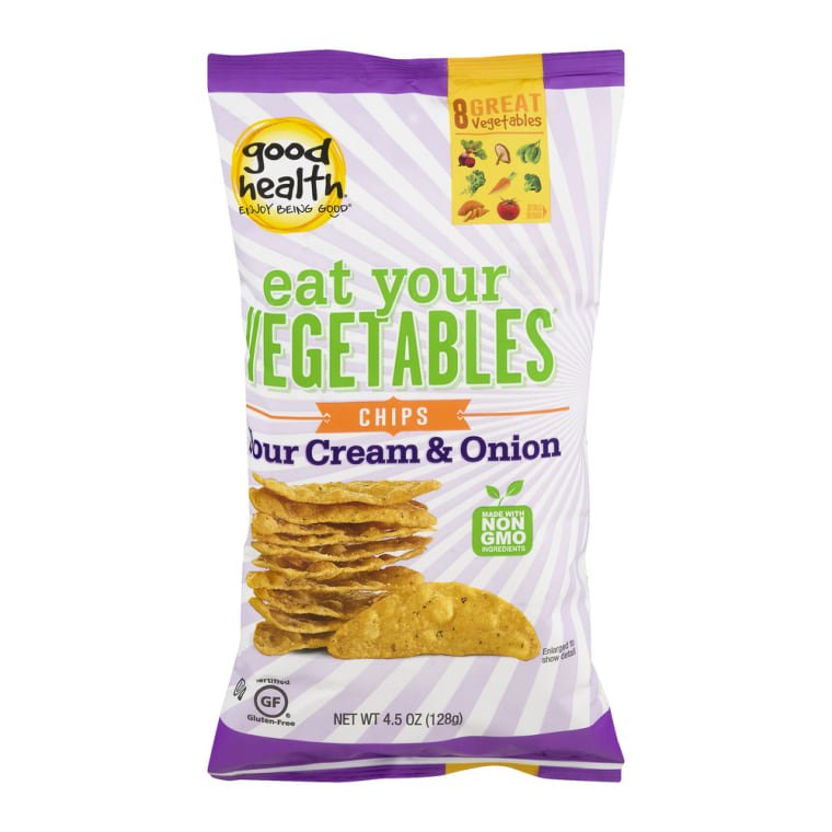 Good Health Eat Your Vegetables Sour Cream &amp; Onion Chips