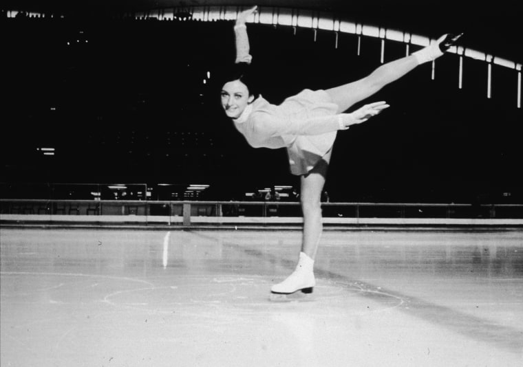 Peggy Fleming At 1968 Winter Olympics