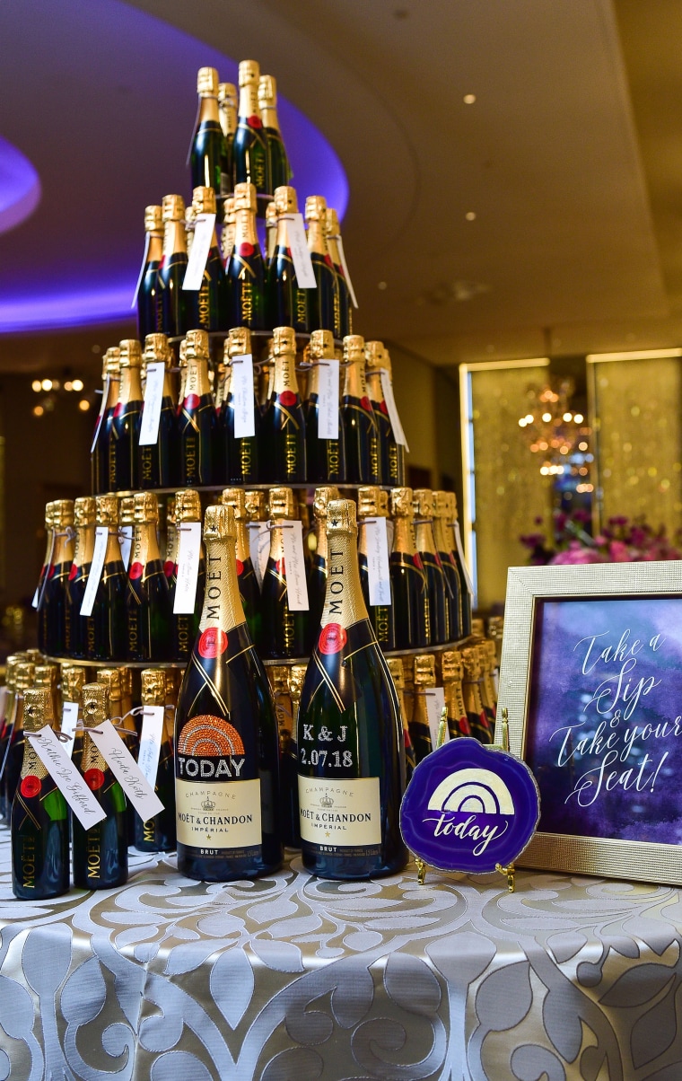 Champagne tower