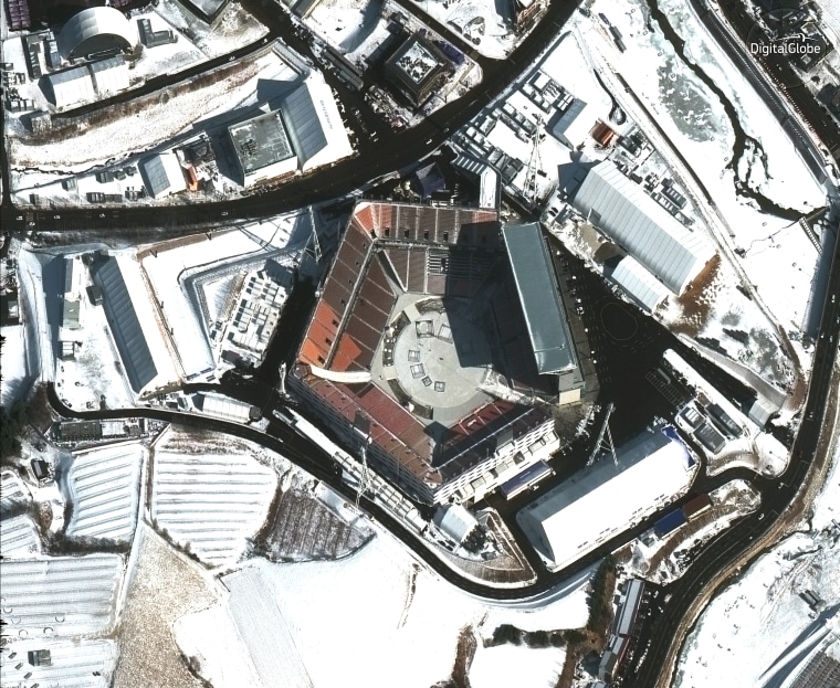 Image: Olympic venues from space