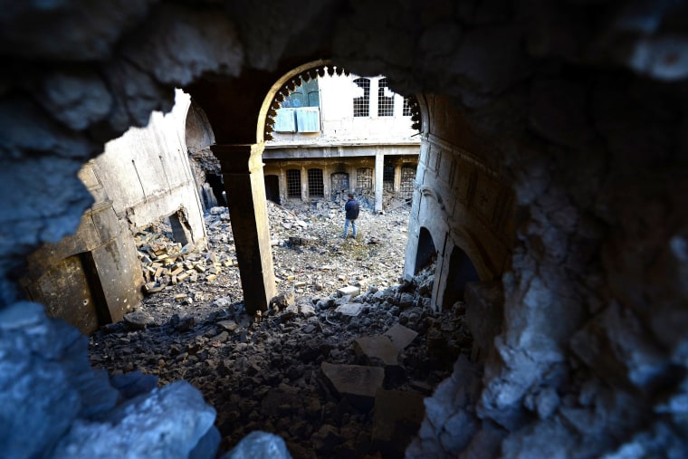 Image: Destruction in Mosul