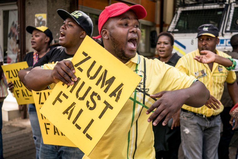 Image: Ramaphosa supporters
