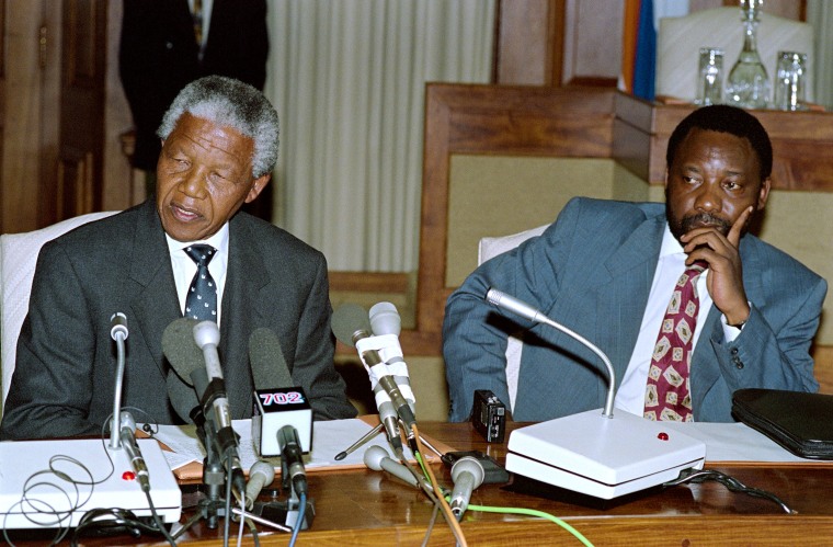 Image: Mandela and Ramaphosa