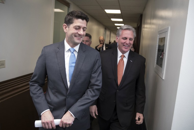 Image: Speaker of the House Paul Ryan and House Majority Leader Kevin McCarth