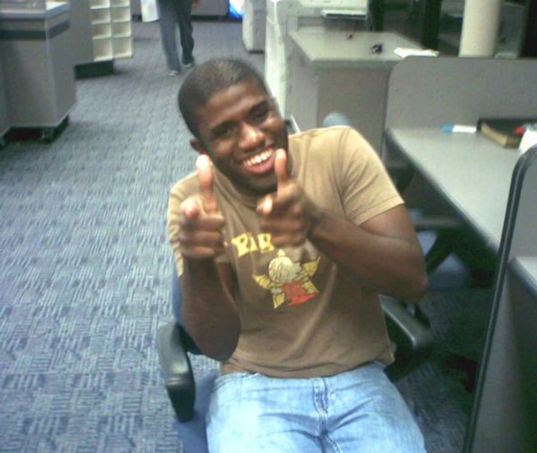 Warren Clark, identified by a former schoolmate, in a photo from his MySpace page.