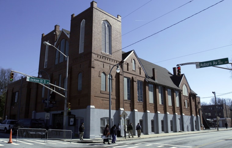 Image: Ebenezer Baptist Church in Atlanta