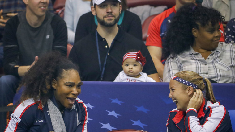 Image: Fed Cup tennis United States vs the Netherlands