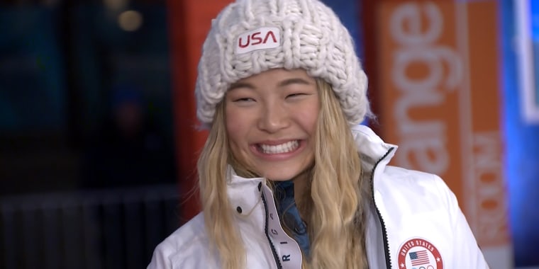 Chloe Kim on TODAY