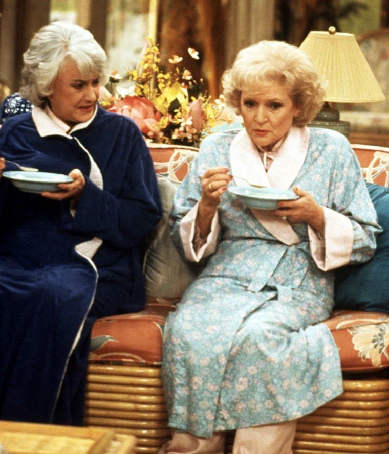 THE GOLDEN GIRLS, Bea Arthur, Betty White, 1985-1992